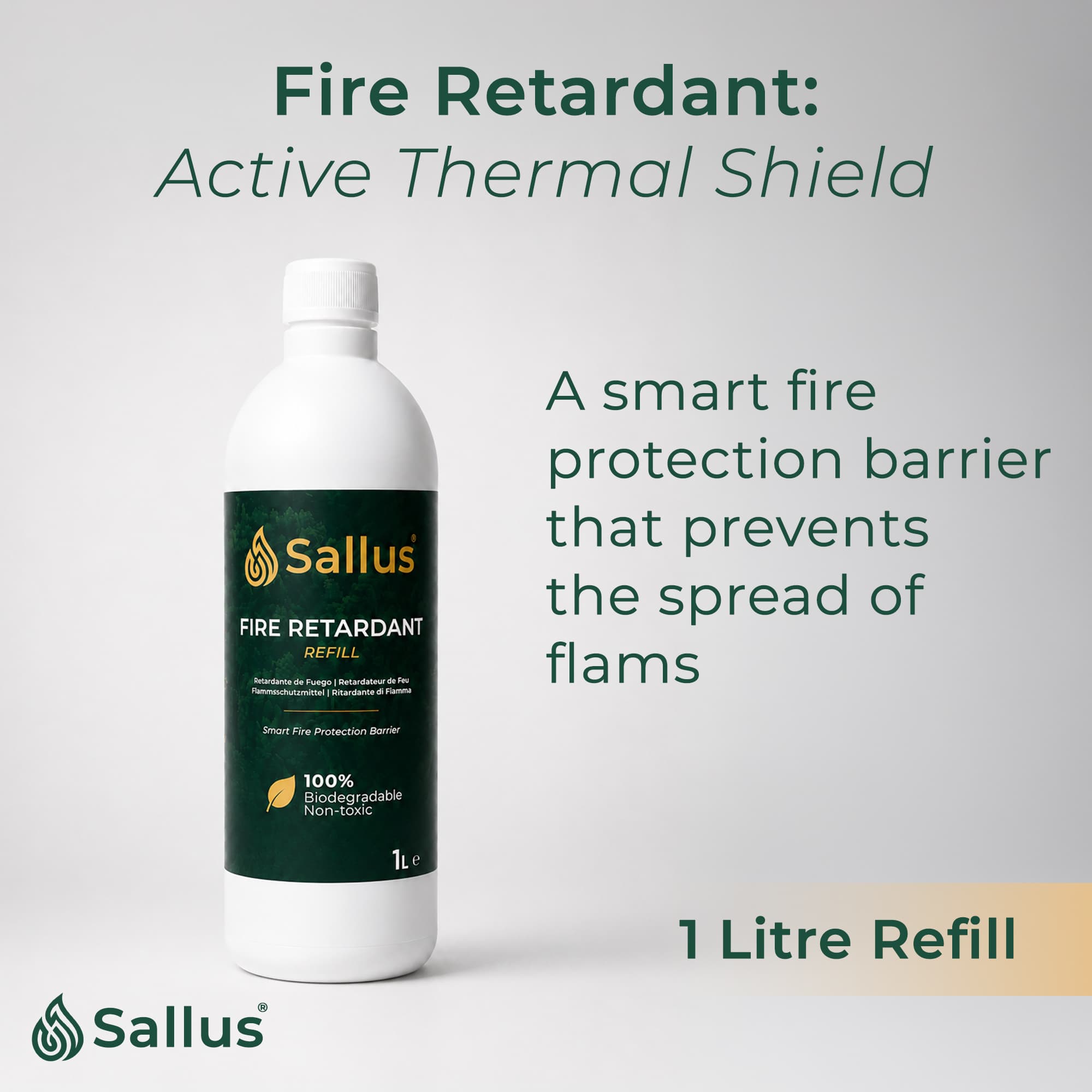 Sallus Fire Retardant Refill 1L — image 2 of 8
