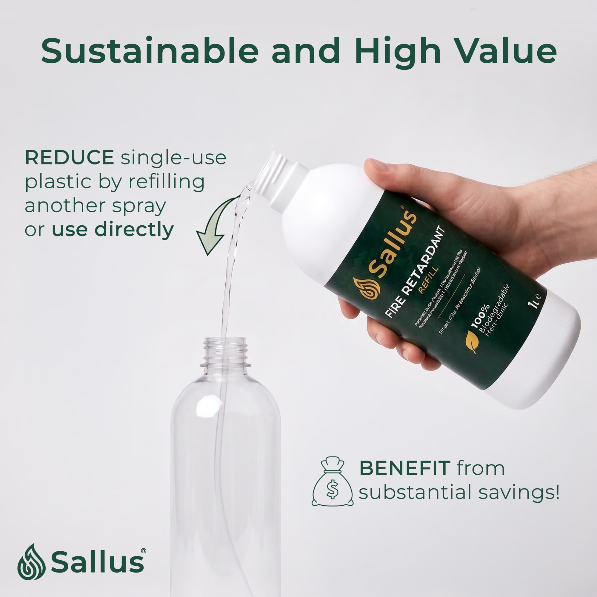 Sallus Fire Retardant Refill 1L — image 5 of 8