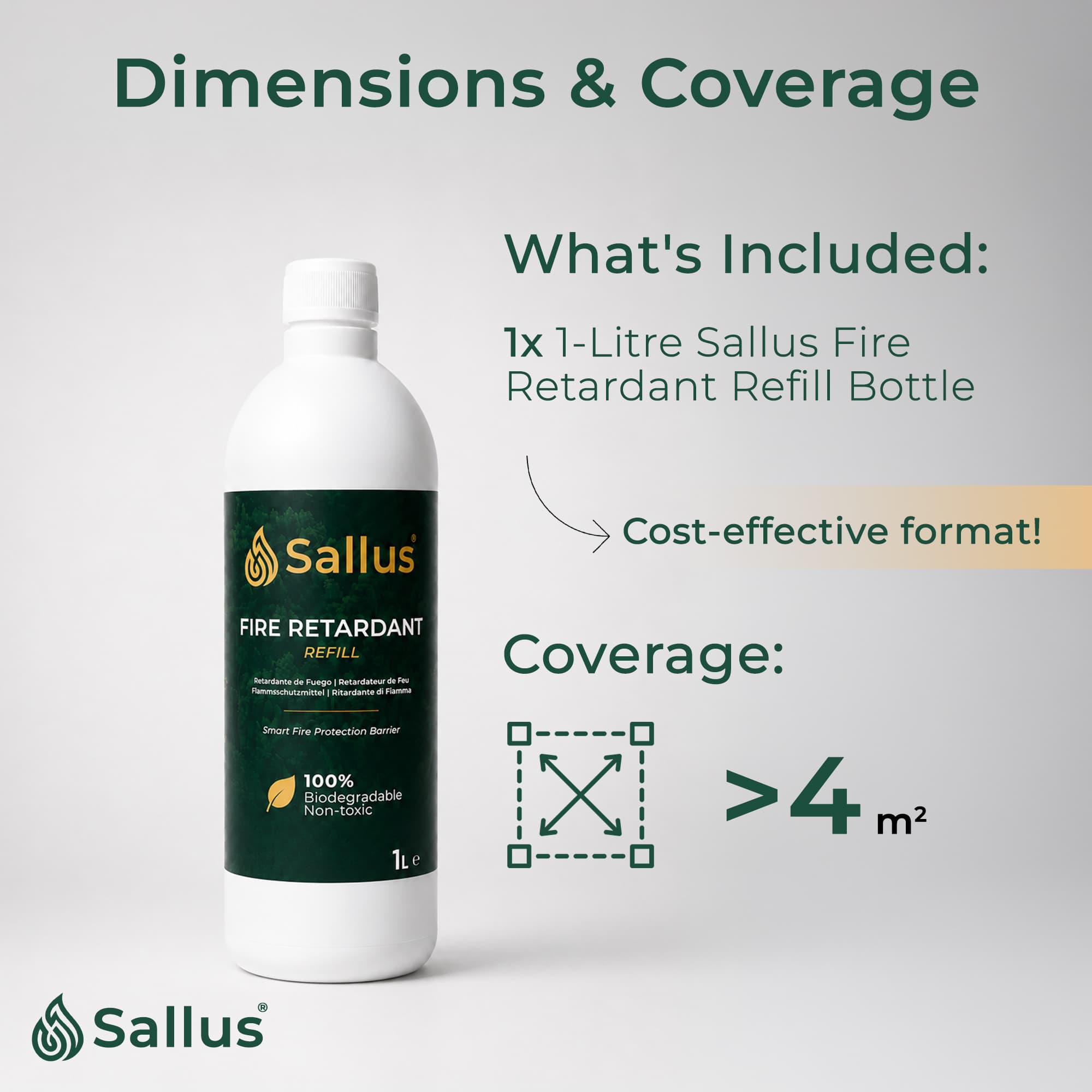 Sallus Fire Retardant Refill 1L — image 6 of 8