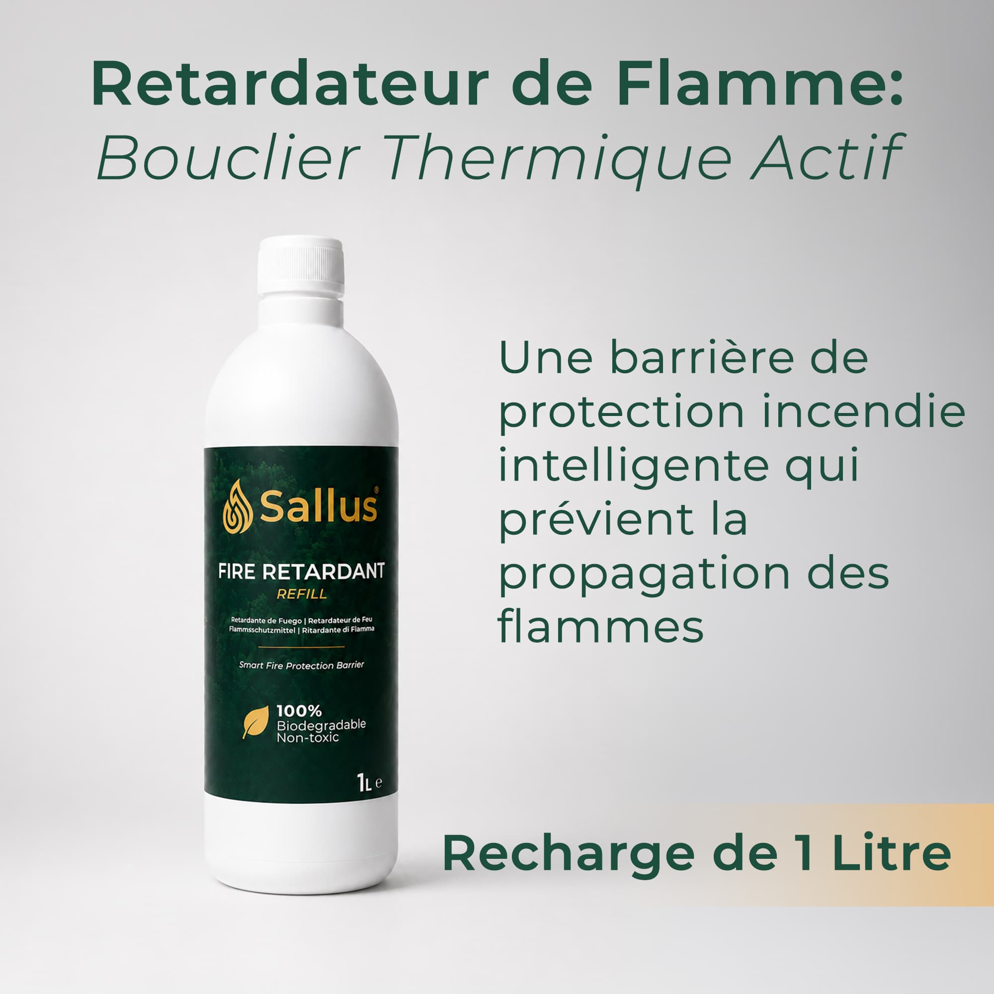 Sallus Fire Retardant Refill 1L — image 2 sur 8