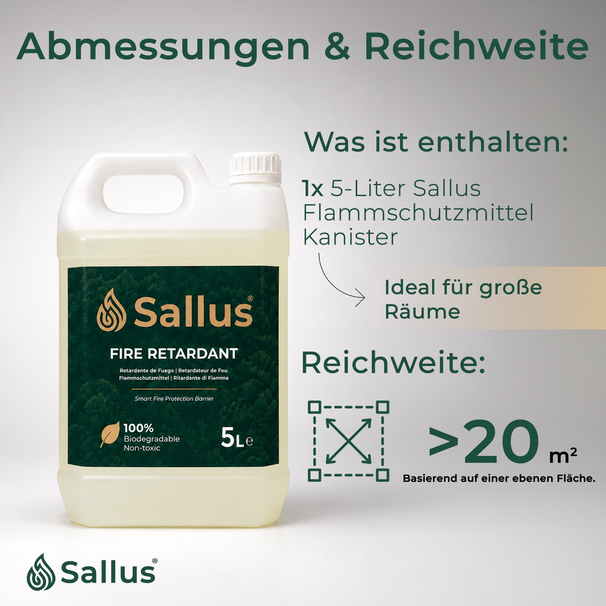 Sallus Fire Retardant 5L — Bild 6 von 8