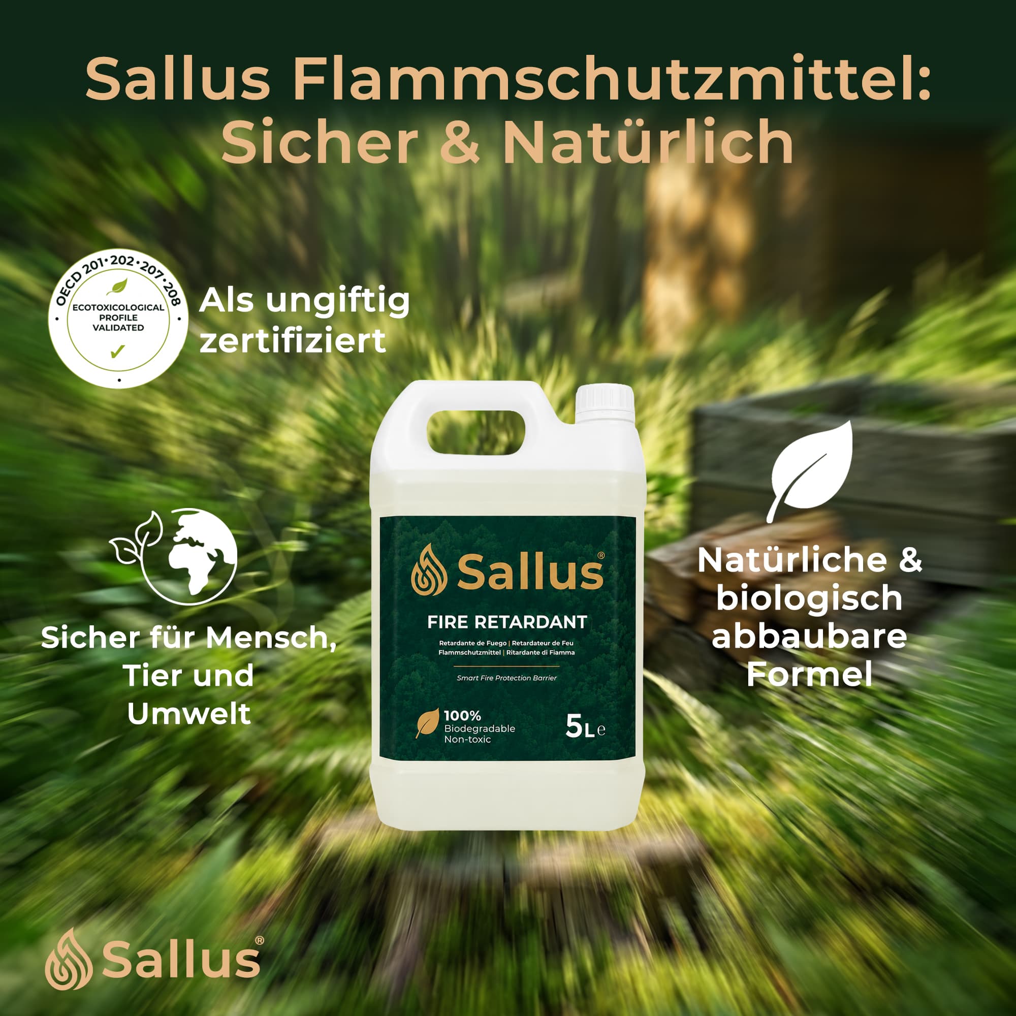 Sallus Fire Retardant 5L — Bild 7 von 8