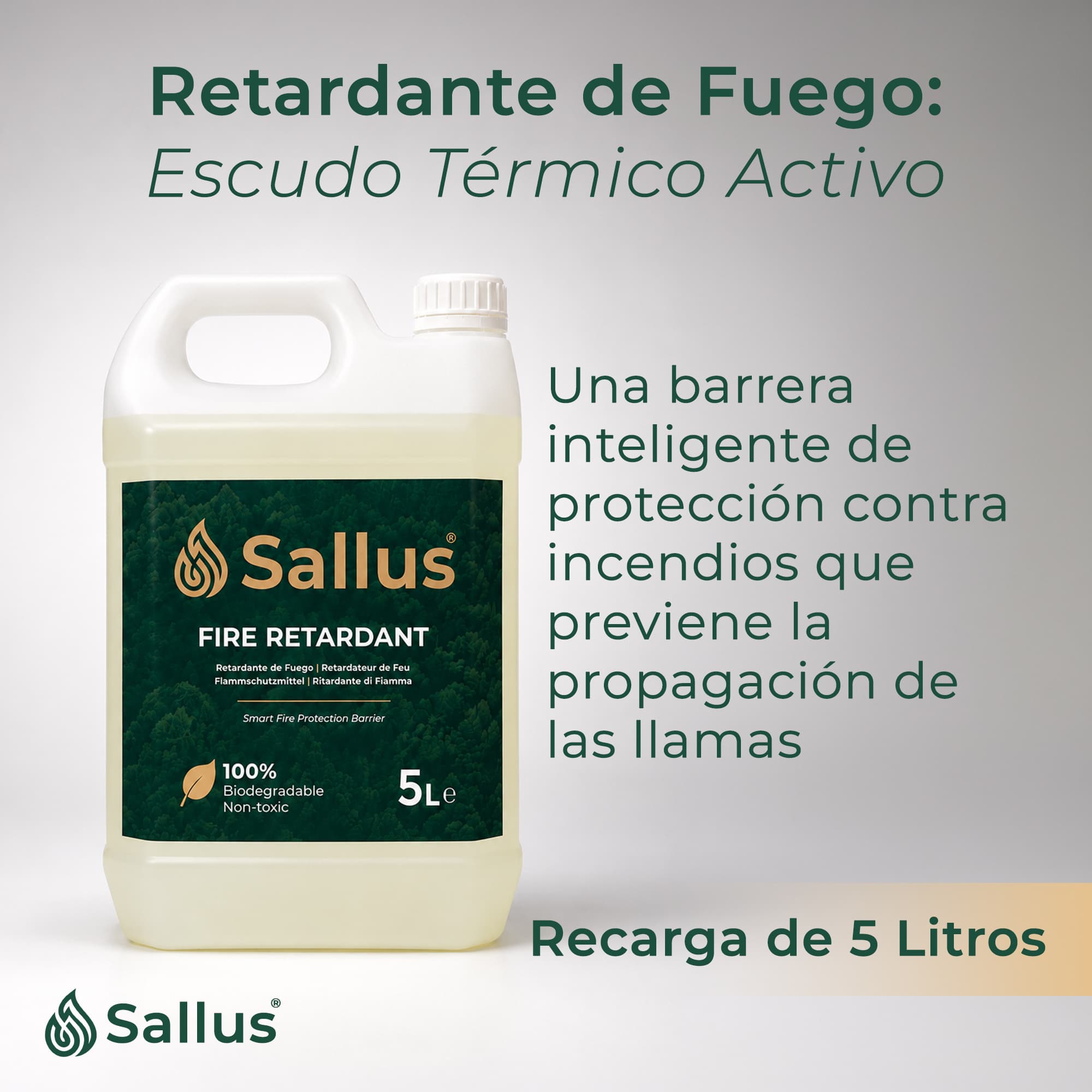Sallus Fire Retardant 5L — imagen 2 de 8