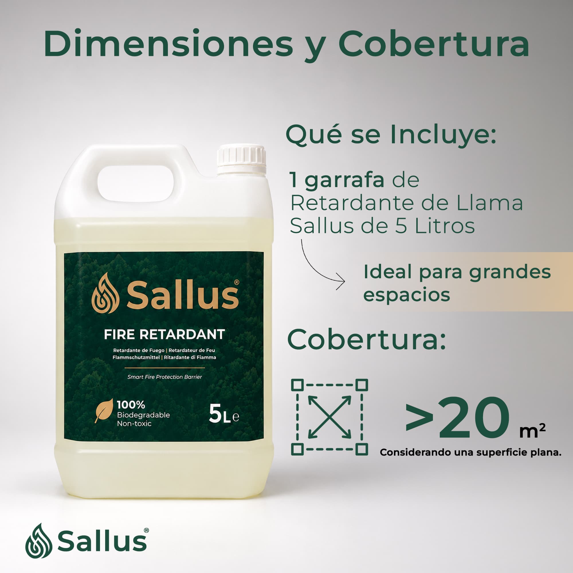 Sallus Fire Retardant 5L — imagen 6 de 8