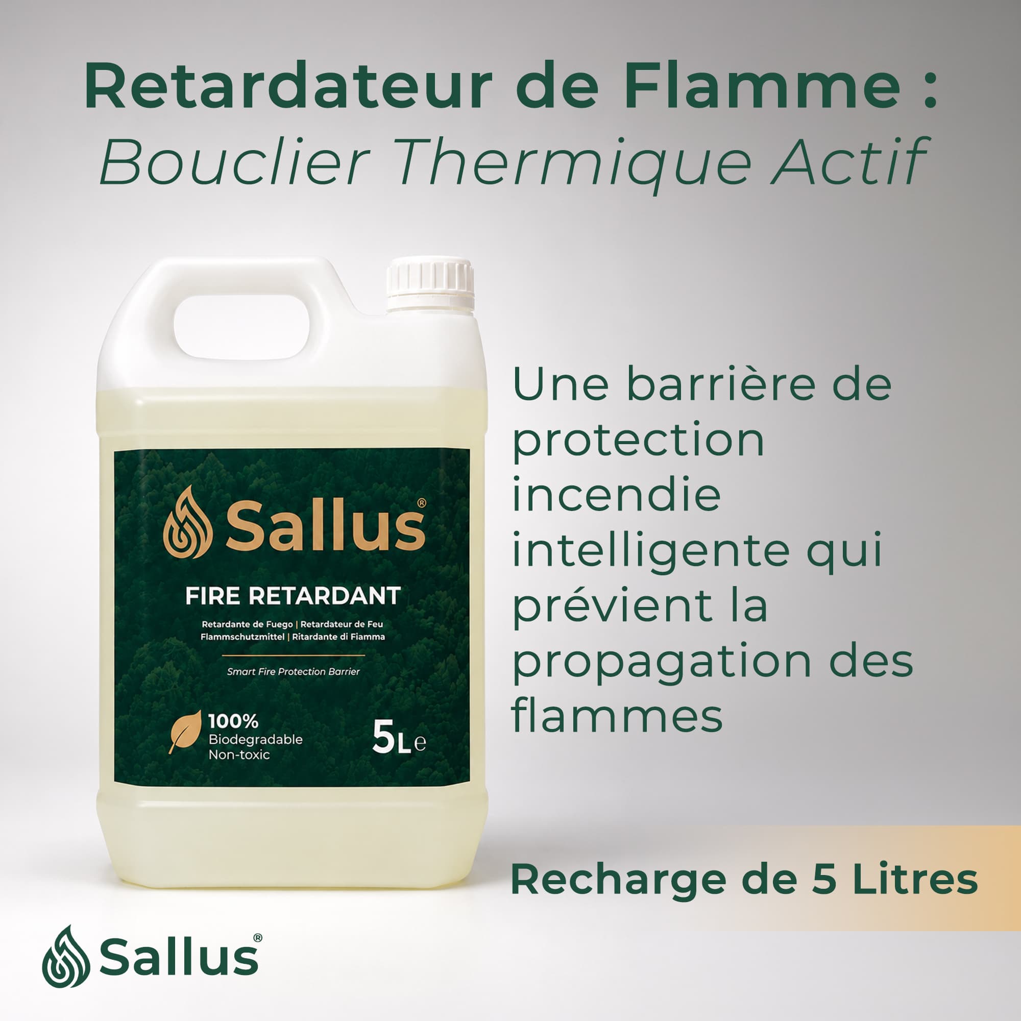 Sallus Fire Retardant 5L — image 2 sur 8