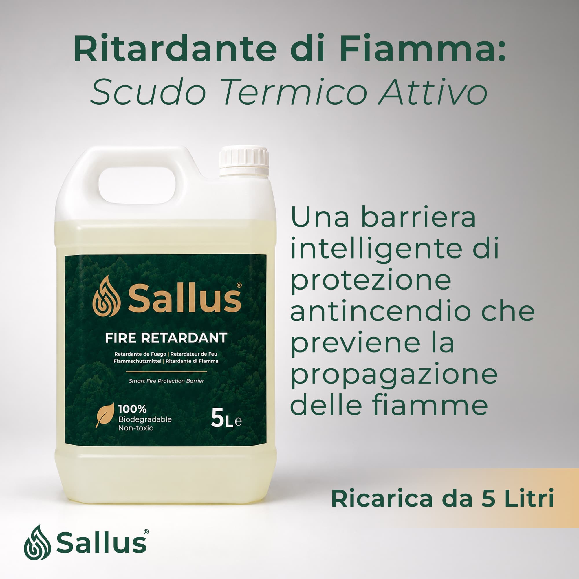 Sallus Fire Retardant 5L — immagine 2 di 8
