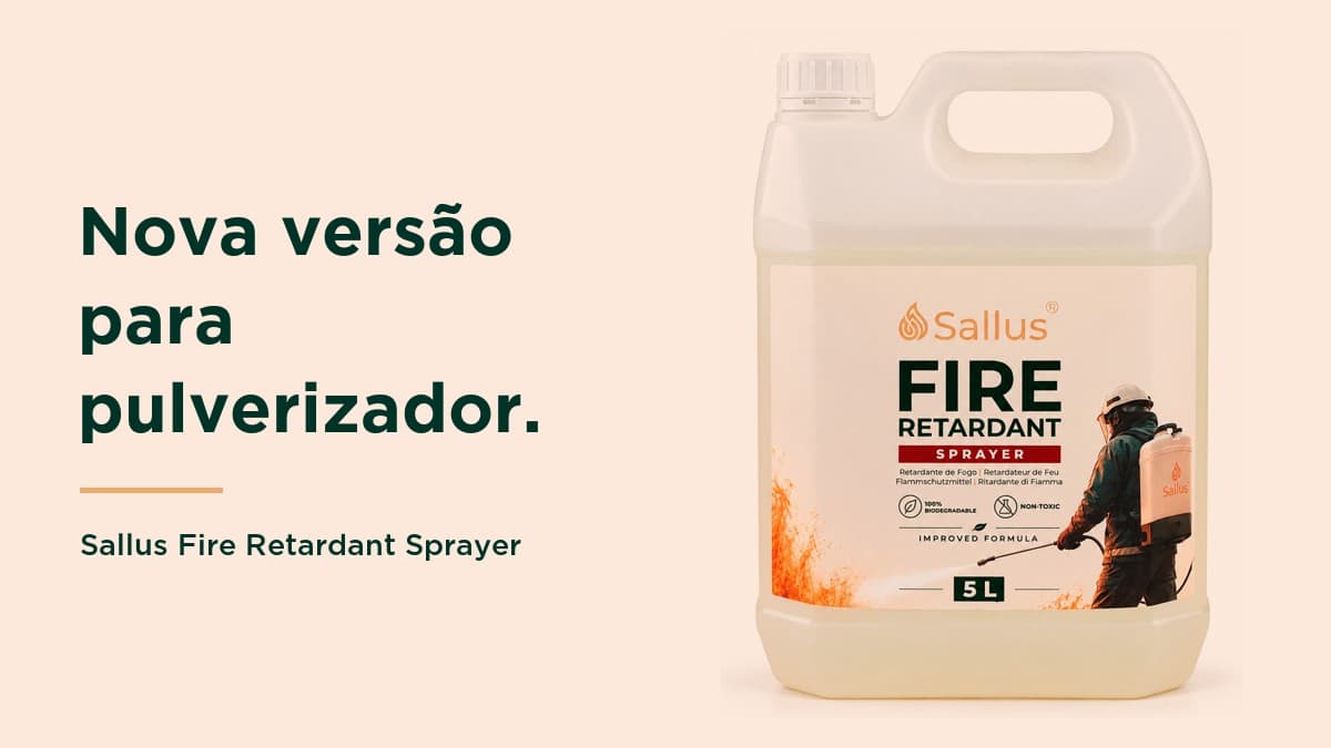 5 L pack of Sallus Fire Retardant Sprayer, the new version for sprayer application